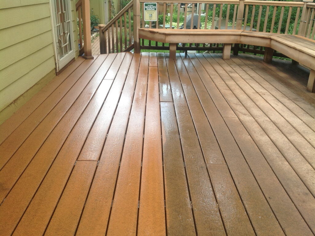 deck pressure washing